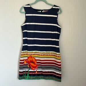 Striking Desigual sheath dress. Size 42